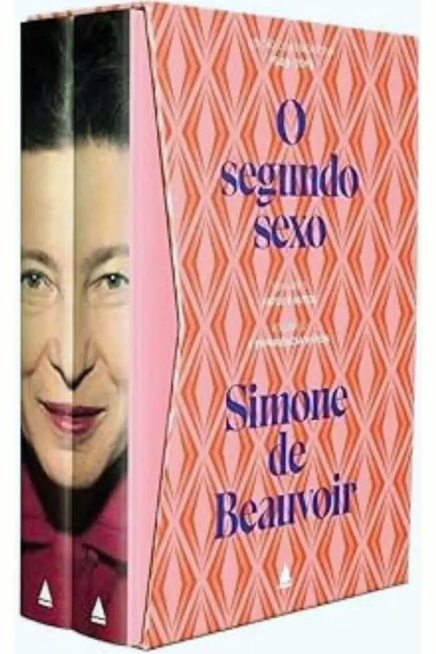Capa do livro O Segundo Sexo, de Simone de Beauvoir, obra clássica do feminismo sobre a construção social da mulher