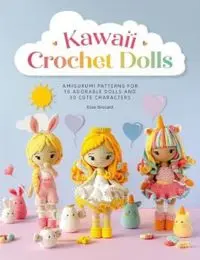 capa do livro kawaii crochet dolls