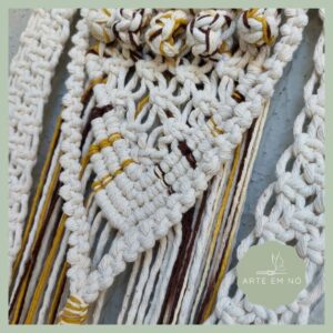 peça de macrame